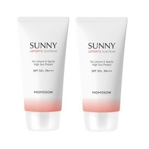 (유통기한 23.04.30) 모모쏘우 레포츠 선크림 60ml, (핫딜)2개(23.04.30)