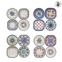 폴란드그릇 실속 찬기 4P 세트 택1 앞접시 반찬그릇, 1) SET108