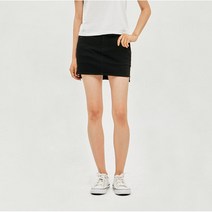 잠뱅이 애플아울렛 사방스판 쿨맥스 바지내장형블랙청치마 블랙스커트 청스커트 AM2DDK386