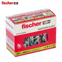 피셔 듀오파워 6x30 S 플라스틱용 앵커 1통 50pcs
