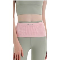 화이트리버 러닝벨트 러닝백 플립벨트, S, 핑크