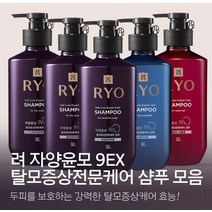 려자양윤모 9EX 탈모전문케어 샴푸 400ml, 려자양윤모 9EX 탈모전문케어 샴푸 지성 400ml