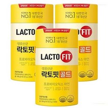락토핏 생유산균 골드 2g 50포 x 3통, 상세페이지 참조, 상세페이지 참조