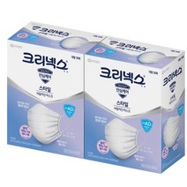 크리넥스 KF-AD 스타일마스크 비말차단용 화이트엠보 대형 3매입 화이트
