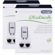 드롱기 커피머신 석회제거 세정제 100ml 4개 / DeLonghi Eco Deaclk