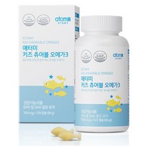 애터미 키즈 츄어블 오메가3, 120정, 2개