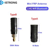 2.4G 블루투스 와이파이 옴니 안테나 장거리 증폭기 야외 미니 FRP 방수 5dbi 고 이득 신호 부스터 SMA 남, 01 SMA Male