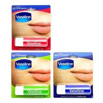 [댕이몰] Vaseline 립케어 스틱용 립밤 3종류, 5개, 오리지널