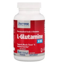 Jarrow Formulas 자로우포뮬러스 L글루타민 4oz(113g) 가루, 1팩