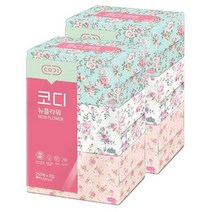 코디 뉴플라워 천연펄프 미용티슈 250매 3입 2개, 상세페이지 참조