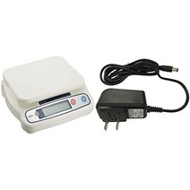 A&D 디지털 저울 SH-20KN ≪경량:20kg 최소 표시:0.01kg 접시 치수:230(W)190(D)mm 검정무≫ & AC 어댑터 AX-TB266[세트 구입]