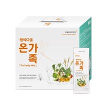 다움 유기농 온가족 생식 4개월분 (120포), 120포 1box, 40g 120포