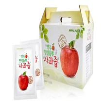 주렁상회 국산 영주 사과 명품 사과 착즙쥬수 사과즙 100ml, 30개
