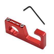 혼다 PCX 160 150 125 PCX150 PCX125 CNC 모토 브레이크 마스터 실린더 브래킷 백 짐 헬멧 행거 클램프 후크 홀더 캐리, red