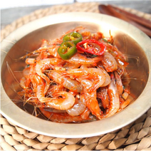 생새우무침 생새우젓 500g 새우양념젓 민물새우젓 새우젓 토하 새뱅이, 생새우무침(생새우젓) 500g