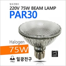 일광전구 HALOGEN PAR30 파30 75W 할로겐 램프 전구