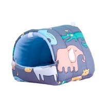 작은 햄스터 하우스 기니 돼지 둥지 따뜻한 매트 동물 잠자는 침대 부드러운 플러시 동굴 애완 용품, [02] M, [08] J