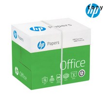 HP A4 용지 복사 인쇄 대용량 프린트 75g 2500매 1BOX, HP A4 복사 인쇄용지 75g 2500매 1BOX