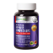 뉴트리디데이 프리미엄 루테인 오메가3골드 3개월분, 1,300mgX90캡슐, 19개
