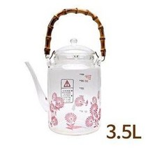 내열유리 주전자 약탕기 3.5L (홍삼제조기 한약달이기, SH-3500