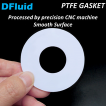 고압세척기부속 부품 노줄 연결 필터 PTFE 가스켓 BSPP 플랜지 위생 실린더 플랫 링 5 6 8 0 2 mm 압력 게, 32 ID 9mm x OD 18mm_01 2mm