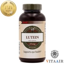 GNC 내추럴 루테인 40 mg 30캡슐 20mg 60캡슐