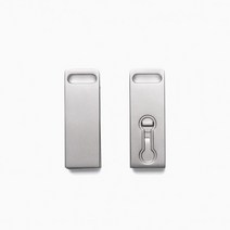 네오스윙 스퀘어실버 메탈 OTG메모리제작 USB판촉물, 8GB