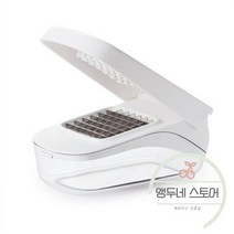 깍두기 기계 깍뚝 썰기 절단 양파 다이 서 야채 슬라이서 쵸퍼 프레서 수동 과일 칠리 싱 머신 감자 치즈 토마토 커터 주방, 01. 화이트