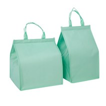 런치 보냉백 사각 미니 1호 2호 디저트 가방 보온보냉백 당일발송, 민트