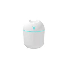 공기청정기Xiaomi-자동차 USB 초음파 미니 가습기 아로마 에센셜 오일 디퓨저 250ml Led 라이트 미스트 메, 01 WHITE
