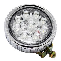 차량용 LED 경광등 자동차 트럭 12V 24V 츄레라 미니버스 공사차 윙바디 보트 농장 트랙터 집어등 화물차 캠핑카 25인승 덤프차 포크레인, 화이트LED