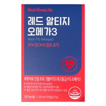 뉴트리원 레드 알티지 오메가3 1050mg X 30캡슐, 단품