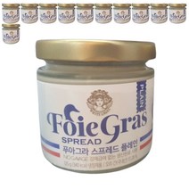 푸아그라 스프레드125g플레인12통, 12개, 125g