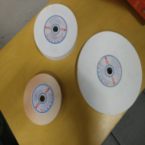 연마석 탁상용 숫돌 125미리 150미리 205미리 연마지석 탁상그라인더 갈고 다듬기 연마 흰색 고운돌, 9번