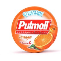 Pulmoll 파스티유 풀몰 오렌지맛 캔디 45개입 3개, 상세설명참조, 1개
