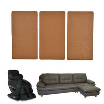 룽고가죽 100%천연 가죽스티커 S3-소파 의자 가구 자동차시트 가죽안장 리폼 보수 수리 수선 패치 접착 시트지, 브라운계열색