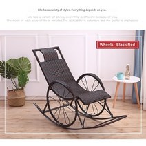 라탄 흔들의자 스윙체어 1인용 1인 엔틱 스윙 의자 흔들 등나무 야외용 베란다 독서, 휠디자인 라이트브라운