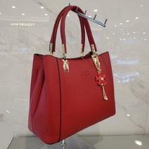 몽크로스 WT89117 플라워키링 포인트 스퀘어 미니 토트백 크로스백 NC경산점 몽크로스