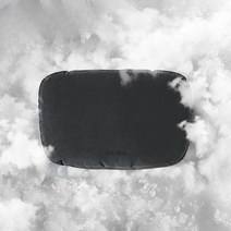 고급 차량 목베개 벤츠 BMW 전용, 블랙 [50% 알칸타라 원단], 1개