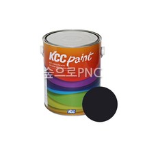 KCC 도로표지용 차선 노면표지용 도료 4L 도로 페인트 KSM6080-1종 차선페인트 도로라인페인트 주차장라인페인트, 흑색