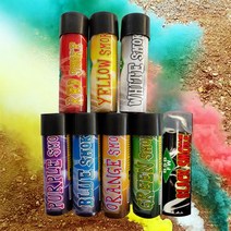 선명한 칼라 연막탄 - 소방훈련 공연연출 재난훈련 영상촬영 (8색 택1), 8블랙