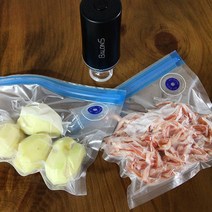 발론스 진공팩 압축팩 식품용 여행용 캠핑용 진공압축기증정 내용필독, 식품용진공팩(대) 1장