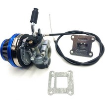 오토바이 atv 49cc 성능 2 행정 47cc 49 cc 미니 포켓 바이크 용 19mm 기화기 공기 필터 메인 폴드 어셈블리, 금-ppr 새로운