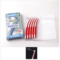 스카이덴트 001 100개입 시린이 치간칫솔 대용량 시린이용 치간치솔 울트라 소프트모 퉁퉁부은잇몸 미백시술 이후 센시티브 민감한 잇몸 ㄱ자형 L자형, 001 시린이 치간칫솔 100개입