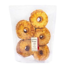 독일직구 파인애플 반지 설탕 서플먼트 없이 말린 과일 1kg 세이빙 팩 - 말린 파인애플 조각 - 미역 파인애플 - 홍합 쿼크 요구르트 - 브레머 향신료 무역, 상세참조, 수량
