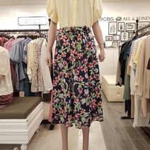 BCBG 플라워 롱 스커트**로라 플라워sk-B1B4S214