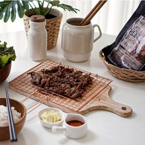 직화 불고기 간장맛 고추장양념 수제 연탄 불고기구이 뚱자네 야식 술안주, 간장맛 200g