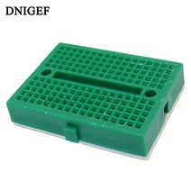 DNIGEF SYB-170 미니 소형 브레드 보드 솔더리스 프로토 타입 170 포인트 PCB 테스트 6 색, [03] Black