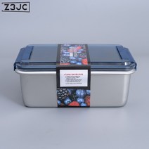 Z3JC 316 스텐밀폐식품급냉동도시락, 316 항균 블루 - 2800ML, 316항균블루-2800ML