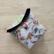 [바보사랑] 생리대파우치만들기 끈주머니만들기 베르사유 외, 상품선택:5.시아노타입오트밀무지